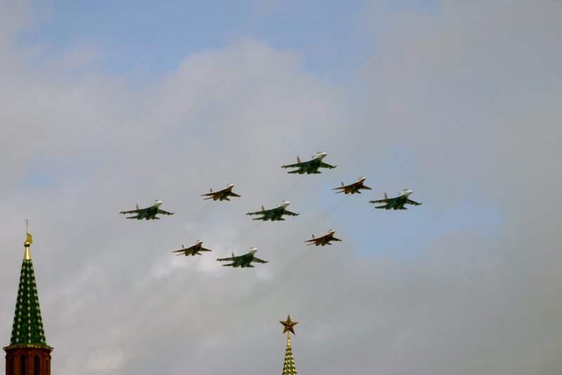 Репетиция парада Победы Авиация в Москве