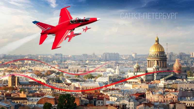Самолеты над СПБ