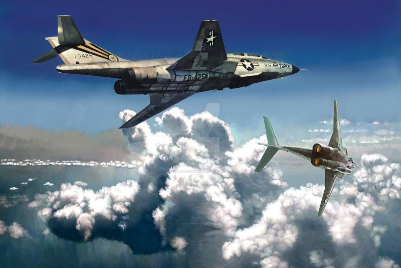 Истребитель MCDONNELL F-101a Voodoo