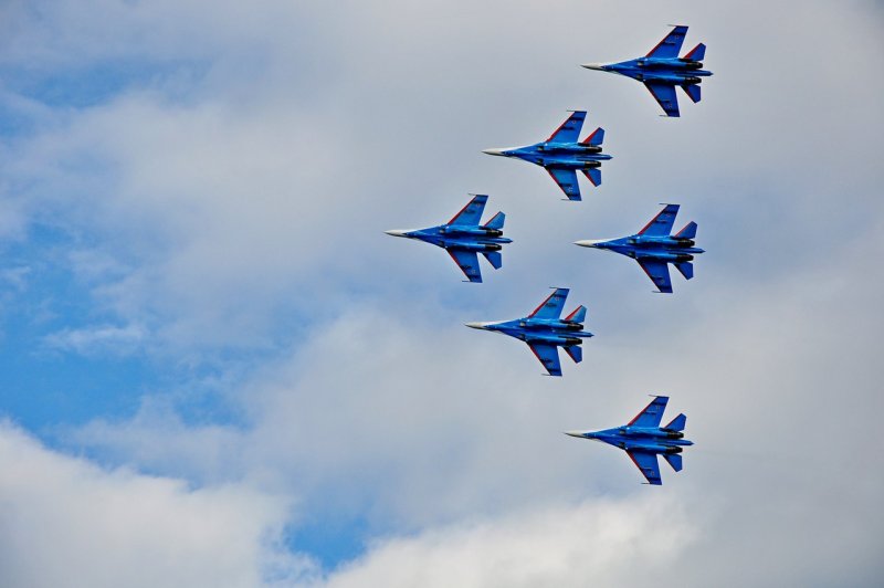Авиашоу русские Витязи