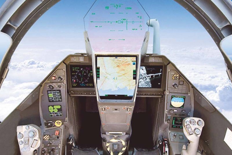 Dassault Rafale кабина