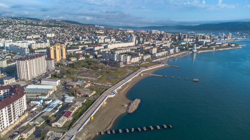 Центральный пляж Новороссийск 2022