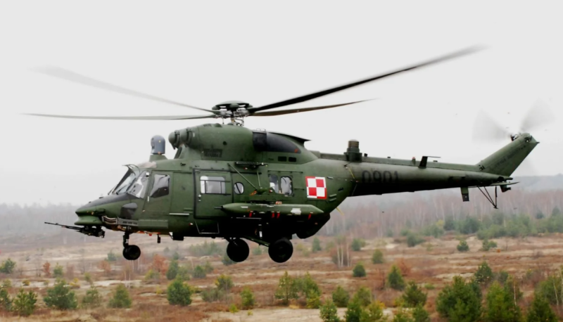Польский вертолет PZL W-3 Sokół