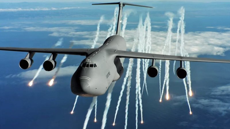 AC 130 тепловая ЛОВУШКА