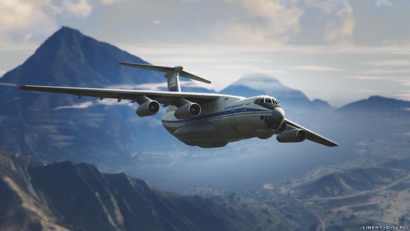 Grand Theft auto v самолет