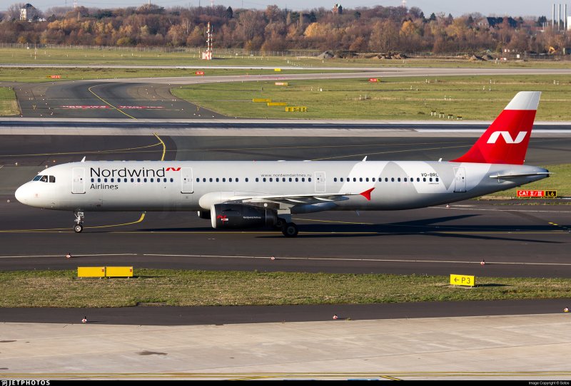 Nordwind Airlines Аэробус а321