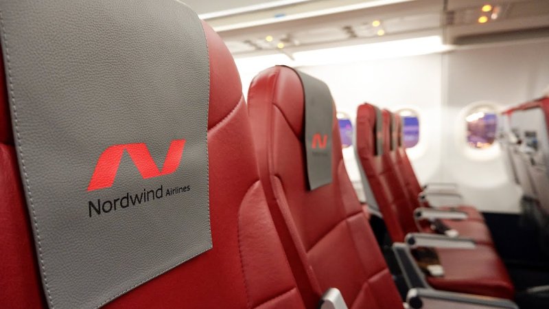 Airbus a321 Nordwind Airlines салон