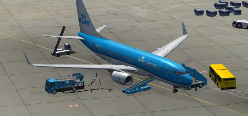 КЛМ Боинг 737 700