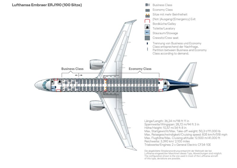 Компоновка самолета Боинг 737-300
