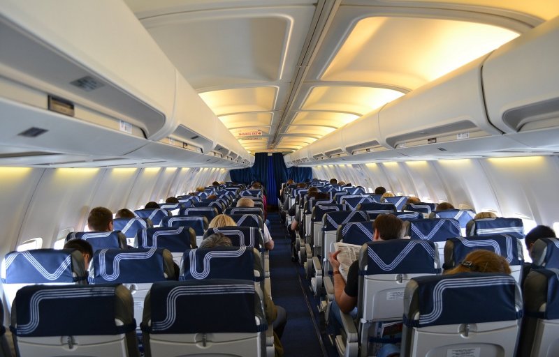 Боинг 737-500 салон