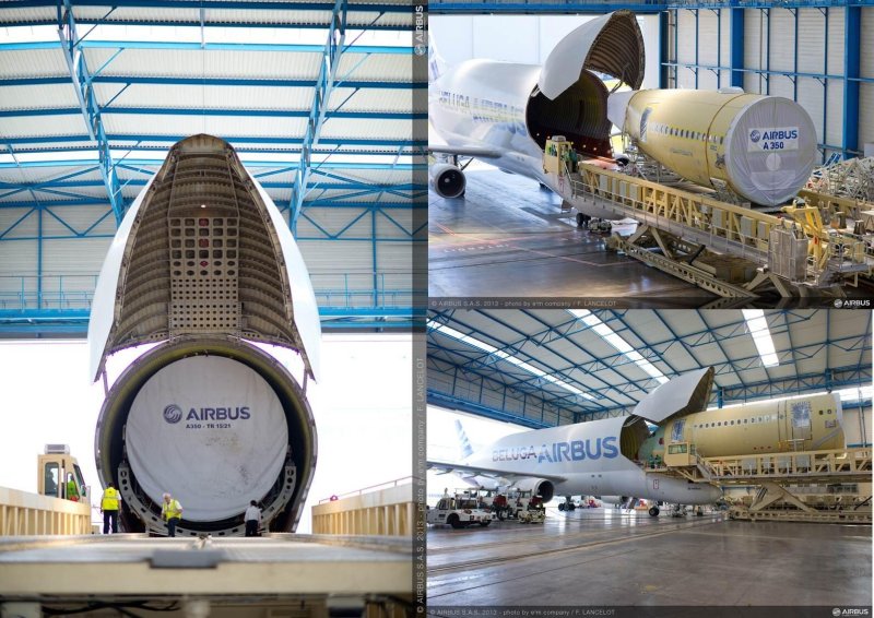 Airbus Beluga XL кабина