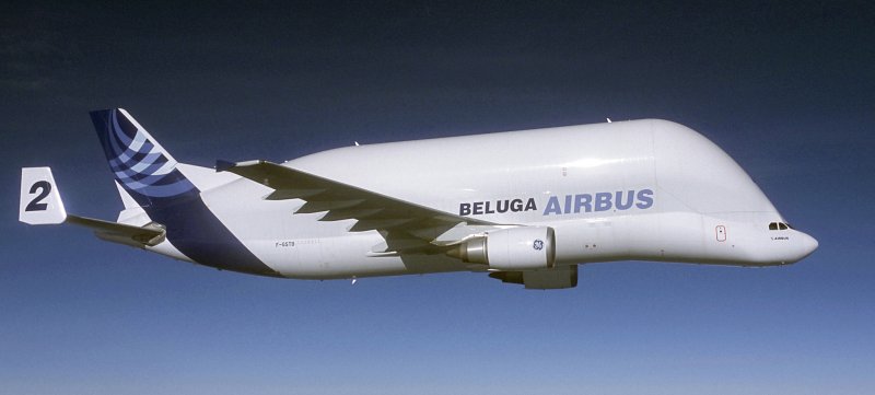 Airbus Beluga из бумаги