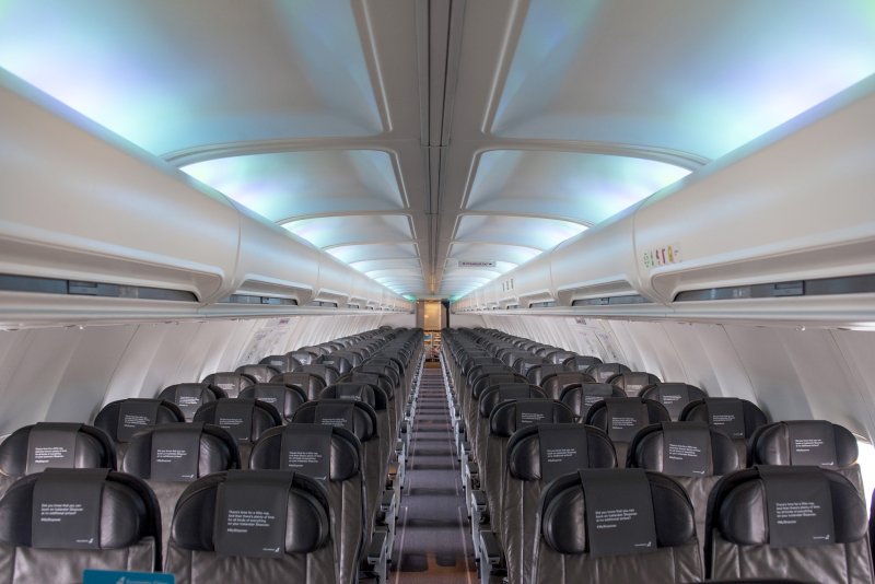 Боинг 757-200 салон