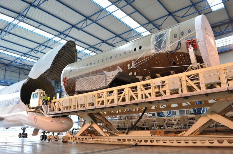 Airbus Beluga XL кабина