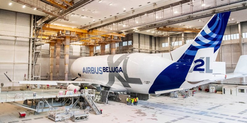 Airbus Beluga XL внутри