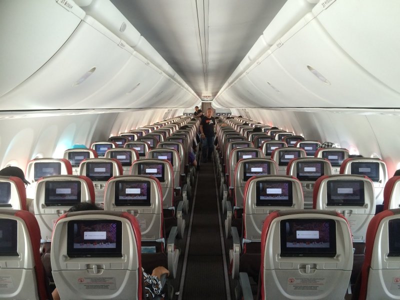 Boeing 737-800 Nordwind Airlines салон
