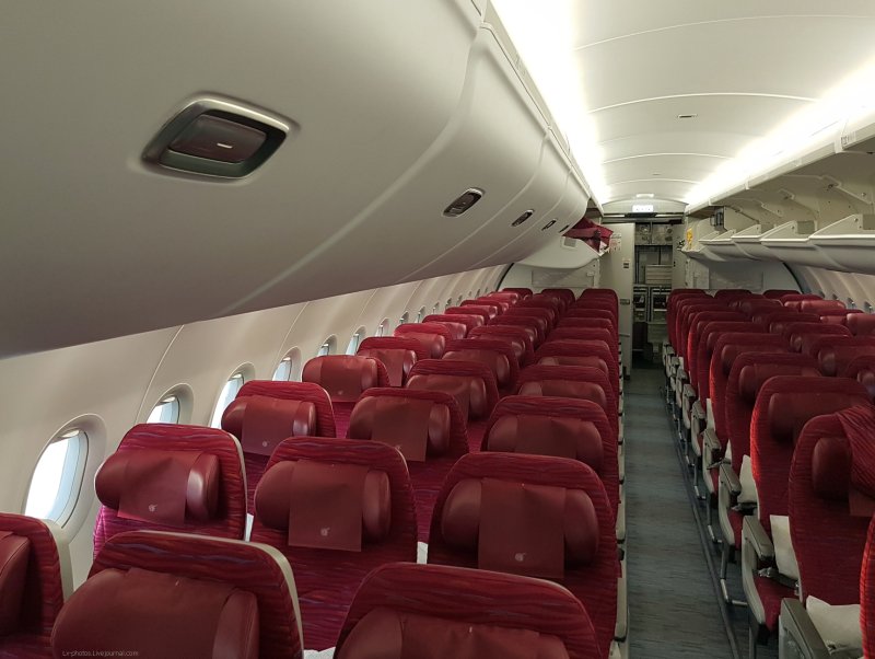 Boeing 737-800 Nordwind салон