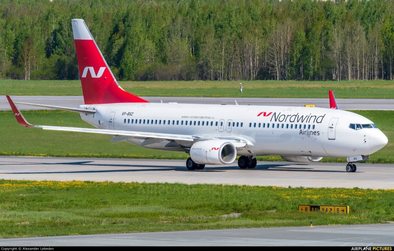 Boeing 737-800 Nordwind Airlines