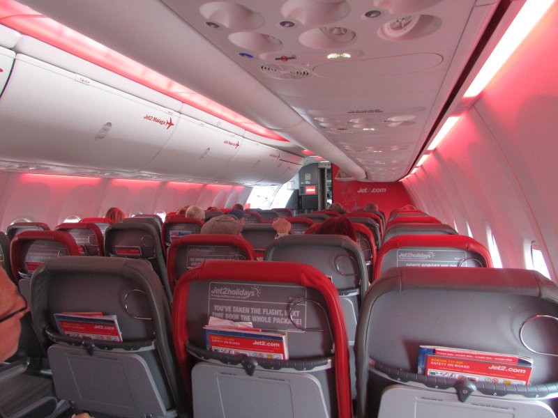 Боинг 737 Норд Винд салон
