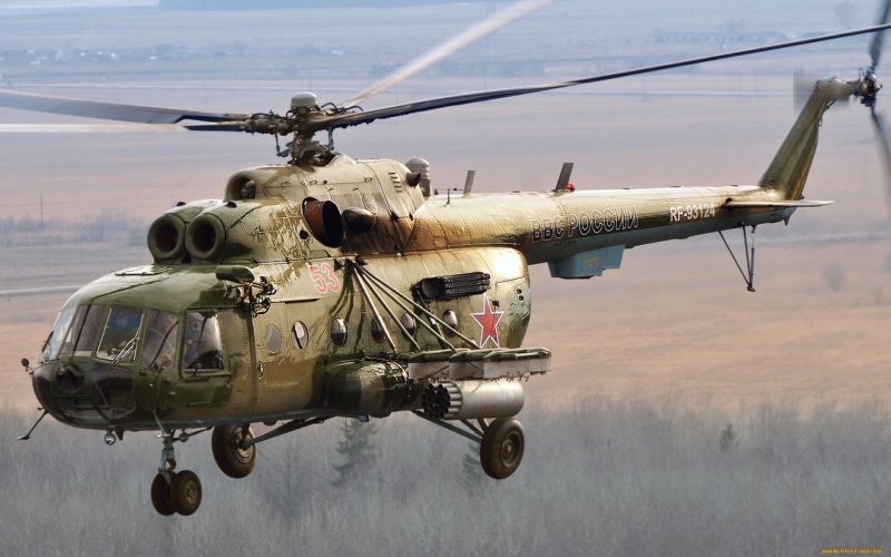 Ми-8 вертолёты ВВС России