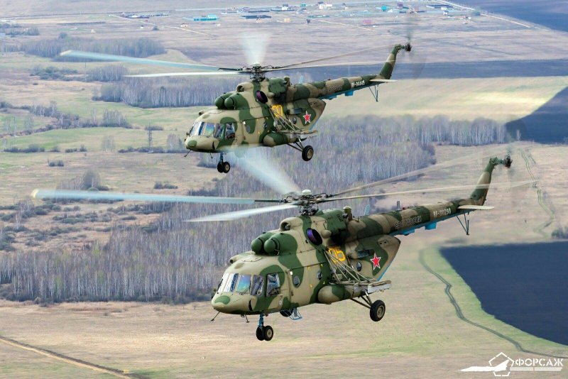 Армейская Авиация ми-8