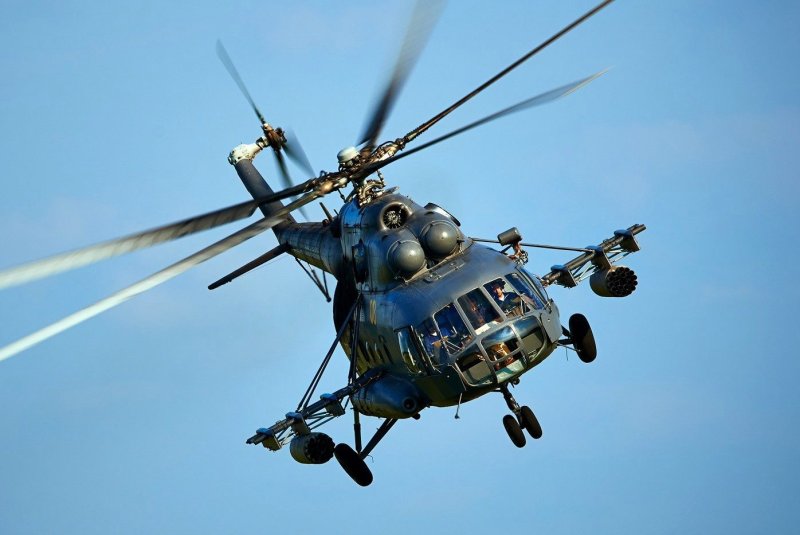 Боевой вертолёт ми-8