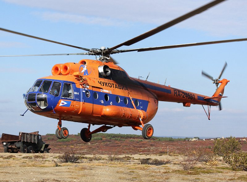 Ми-8 вертолёт Гражданский