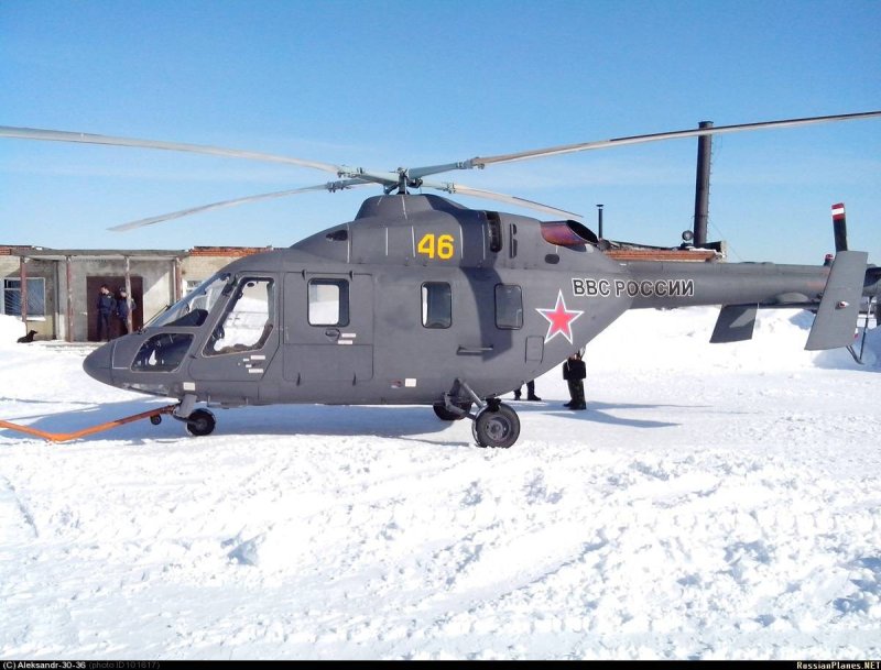 Вертолет Ансат военный