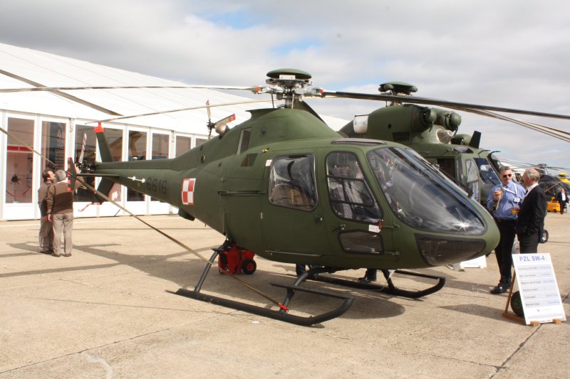 Многоцелевой вертолет Польши SW-4 Swidnik