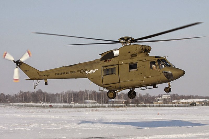 Вертолет PZL W-3 Sokol ВВС Польши