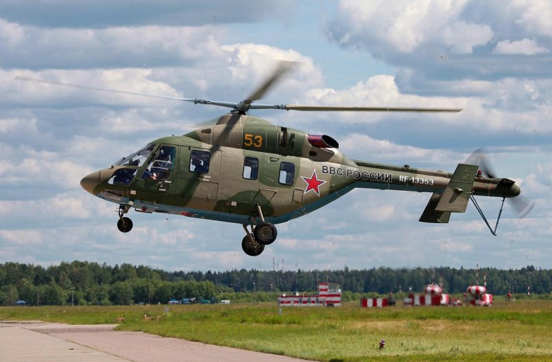 Вертолет Ансат военный