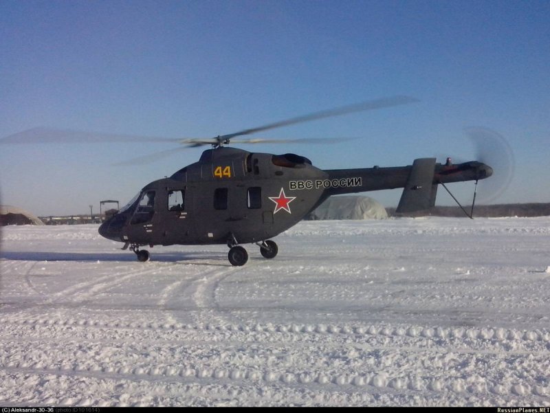Вертолет Ансат военный