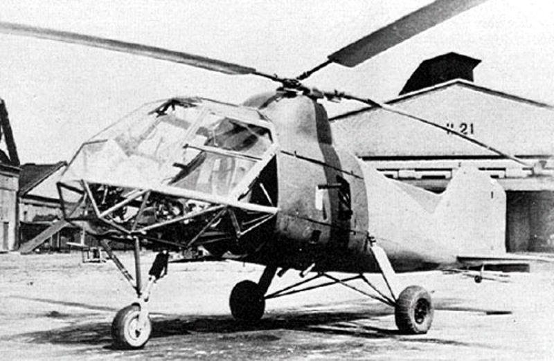 Вертолет Flettner FL.282 Kolibri
