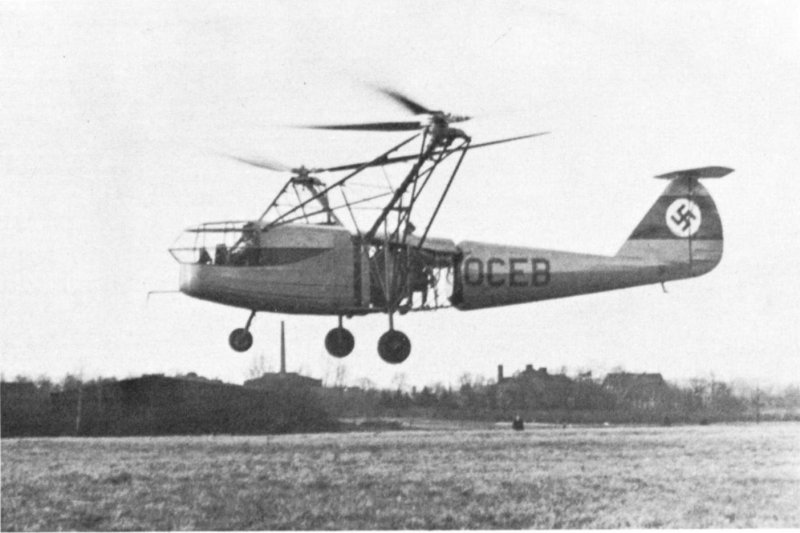 Fa 223 вертолет