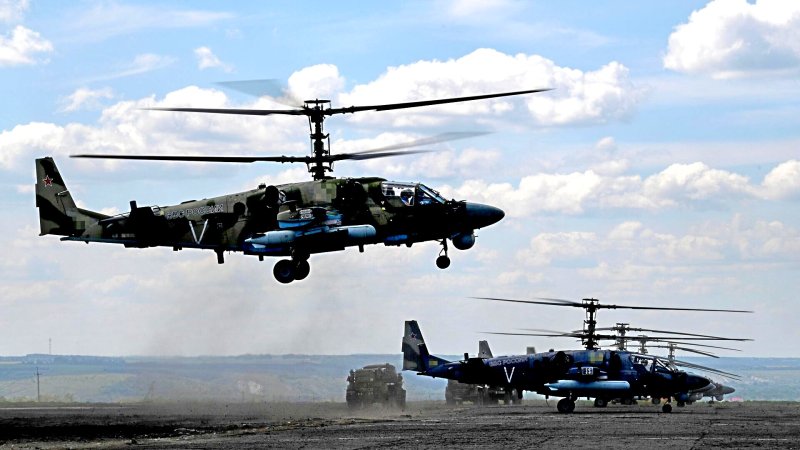 Вертолет ка-52 "Аллигатор"