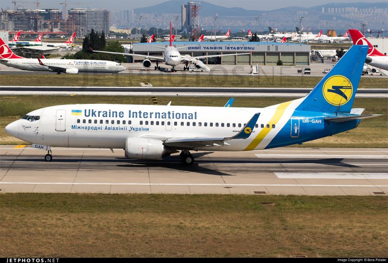 A320 авиакомпания Ukraine International