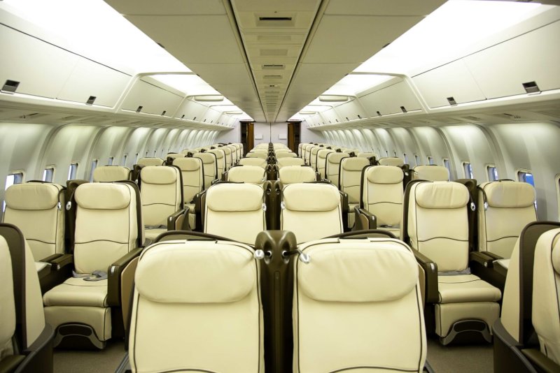 Боинг 767 салон