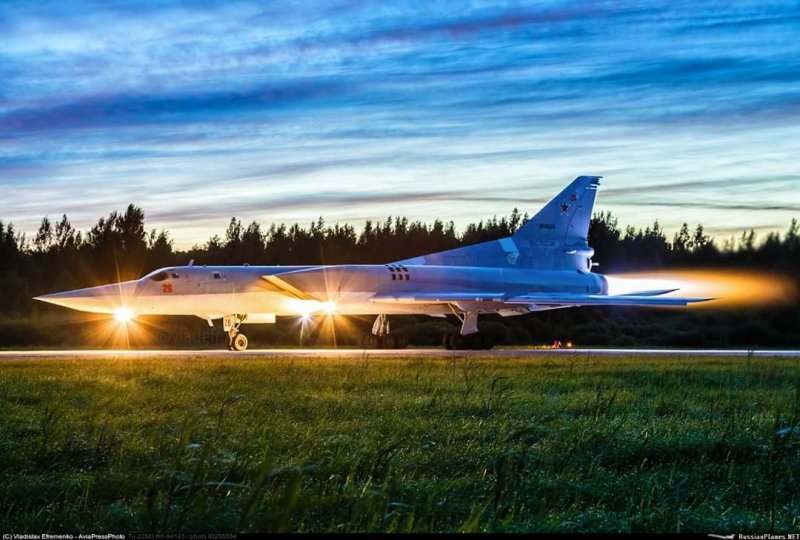 Взлет ту 22 м3 на форсаже