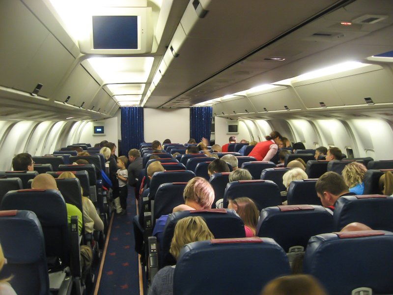 Боинг 767 салон
