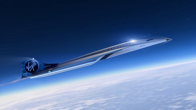 Virgin Galactic самолет