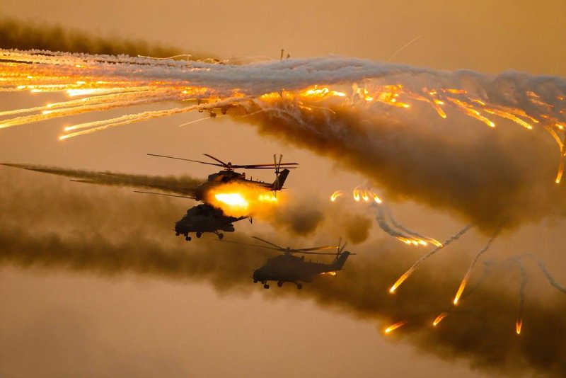 Ми-24 в бою