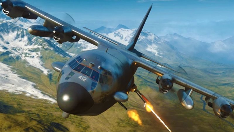 Летающая батарея Lockheed AC-130