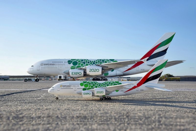 Самолет а 380 Эмирейтс Дубай Экспо