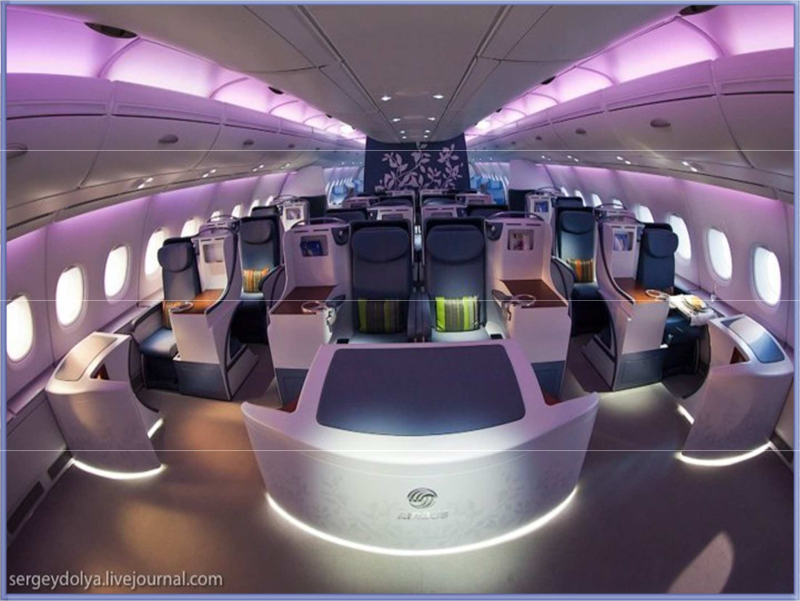 Аэробус а380 салон
