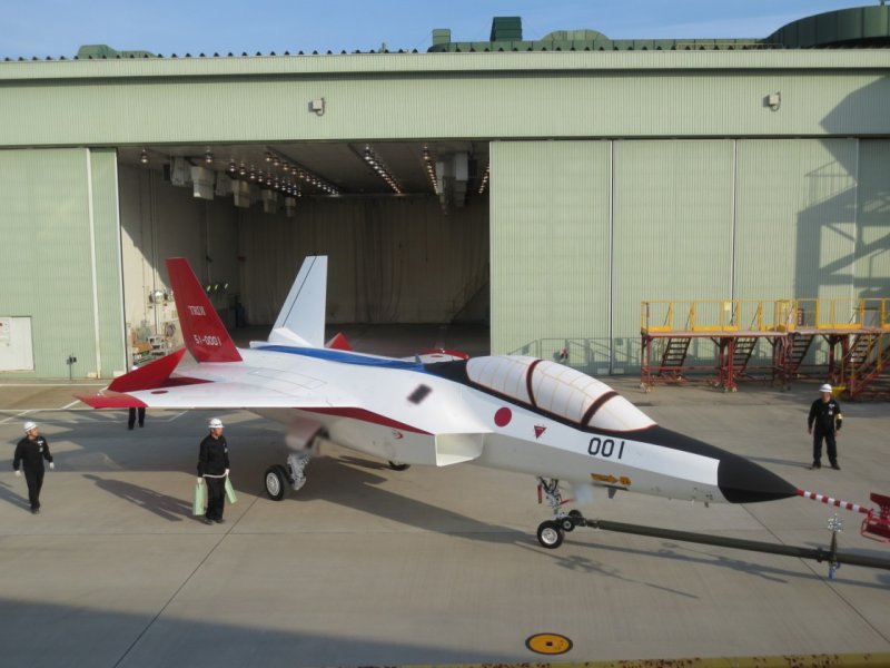 Самолёт Мицубиси Shinshin x-2