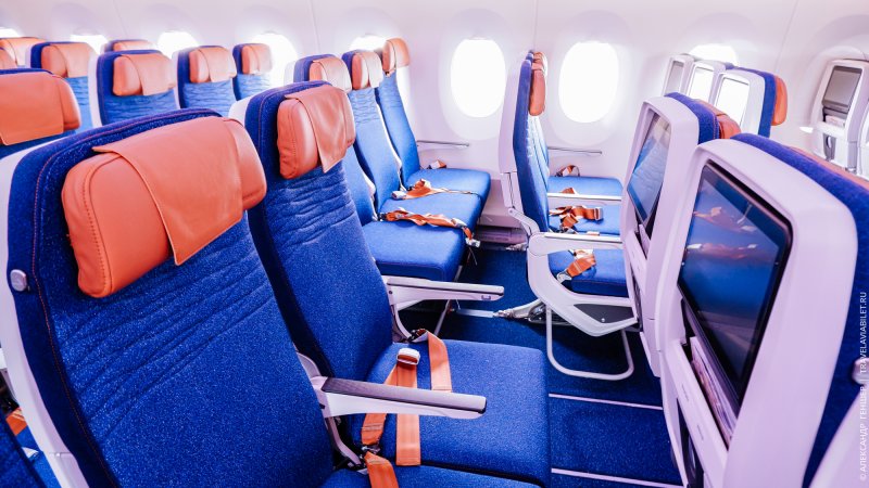 Airbus a350-900 Аэрофлот салон
