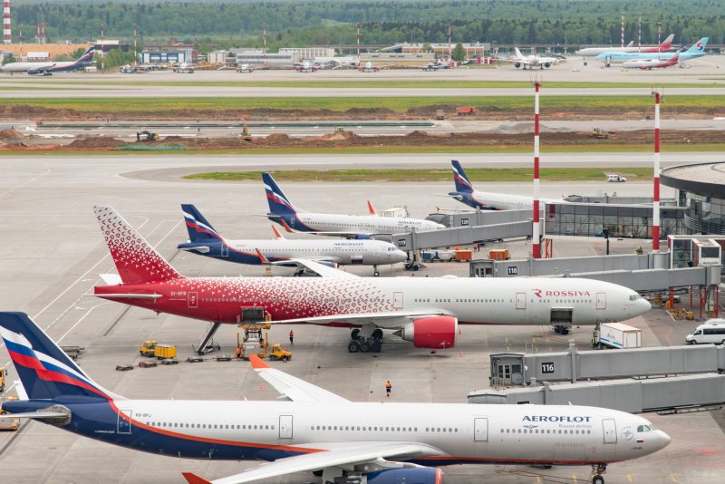 Шереметьево Боинг 777 Россия