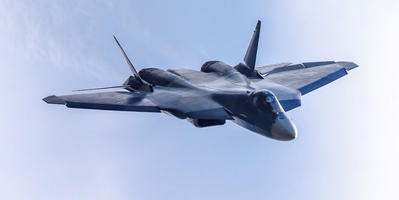 Су-57 реактивный самолёт