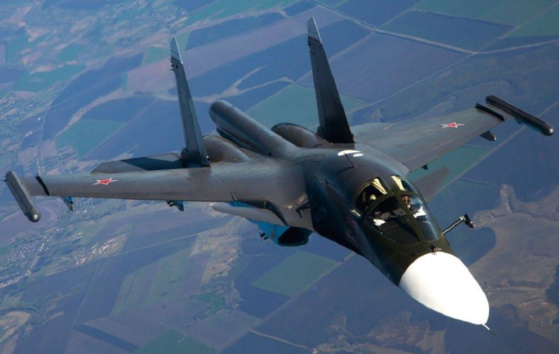 Самолёт истребитель Су 34