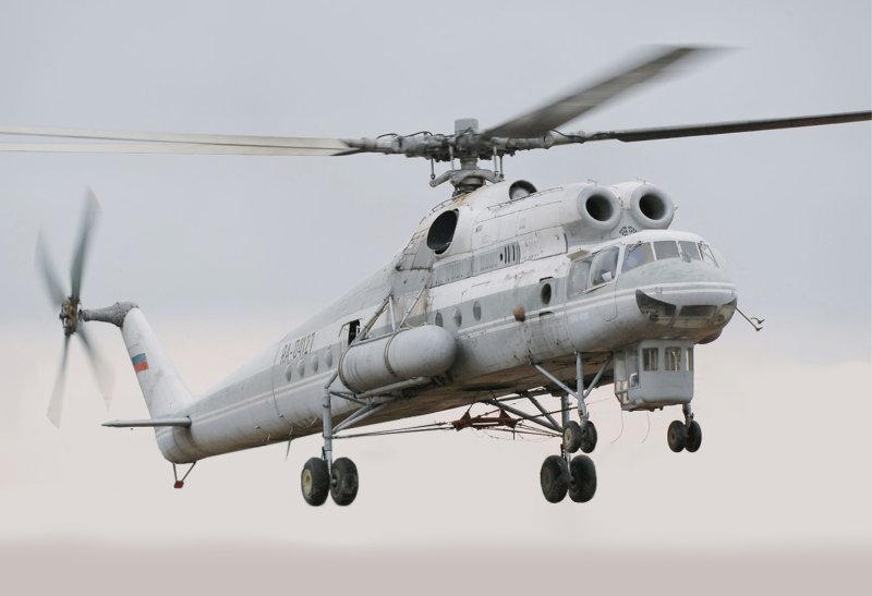 Вертолет кран ми-10